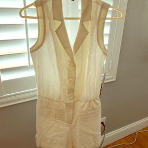 Brand New Linen Romper